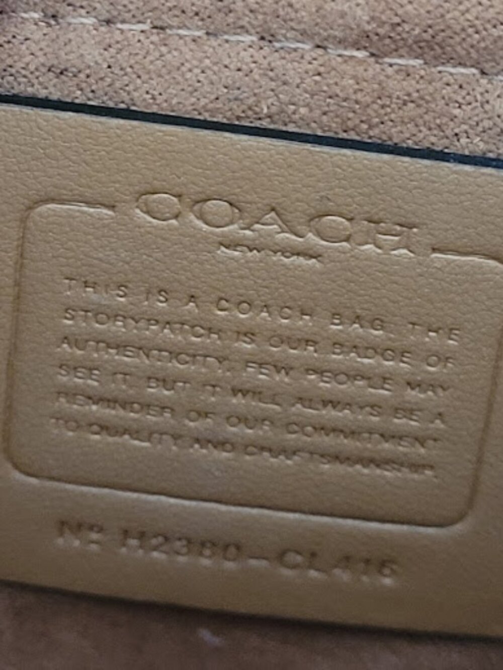 Coach Leather Crossbody - Picture 16 of 16